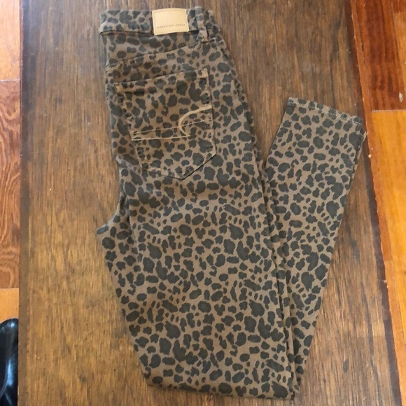 American Eagle Outfitters Denim - American Eagle Cheeta Print  Jeggings